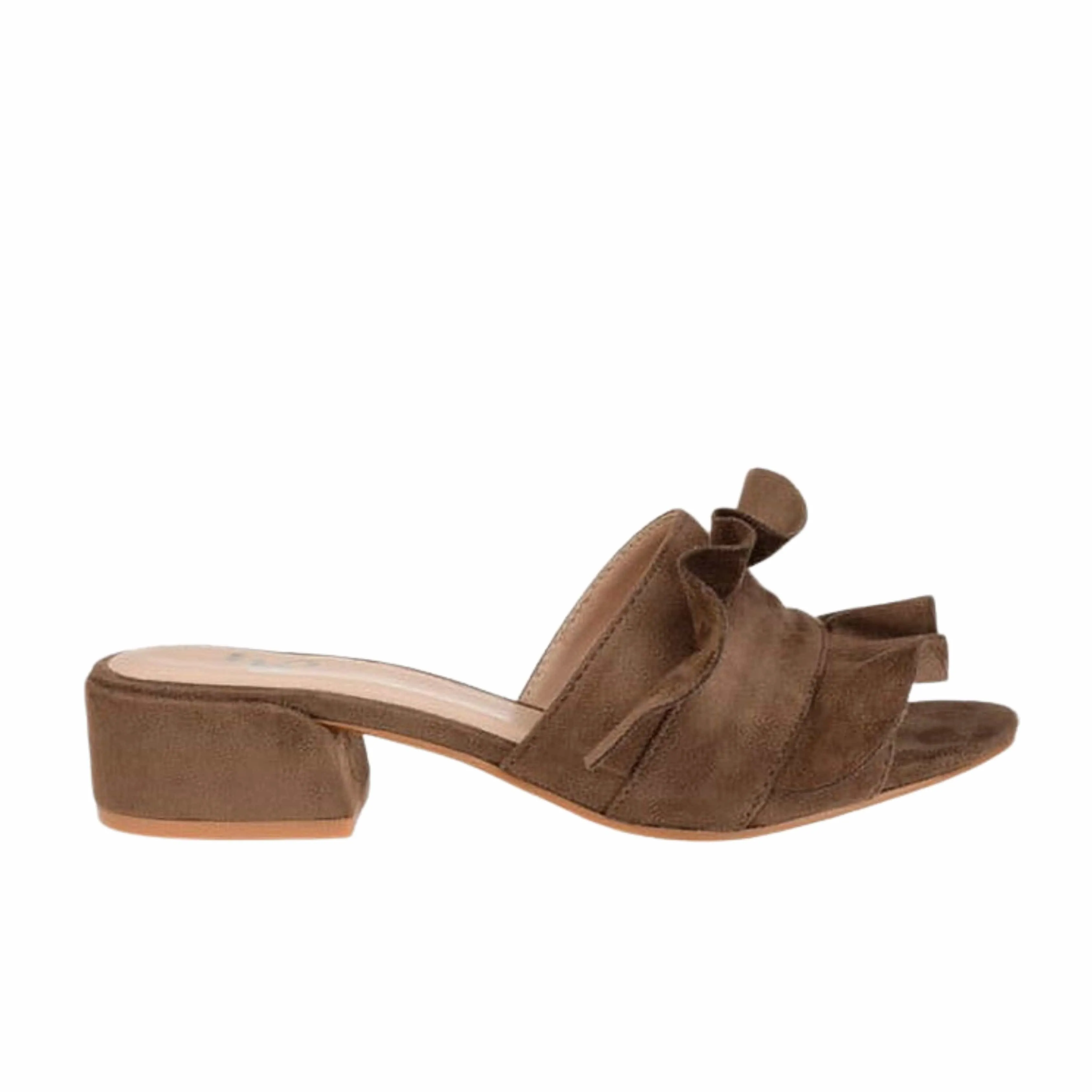 JOURNEE COLLECTION -  Sabica Block Heel Slide Slippers