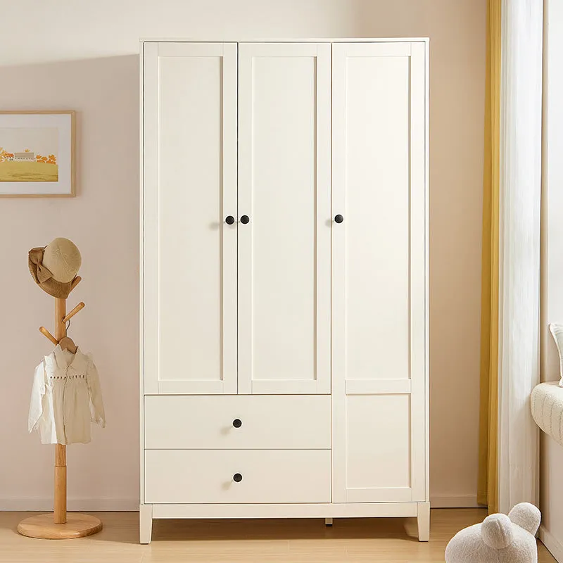 Julies Kids White Wardrobe Cabinet