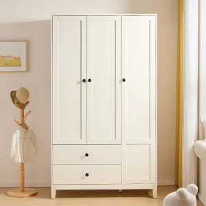 Julies Kids White Wardrobe Cabinet