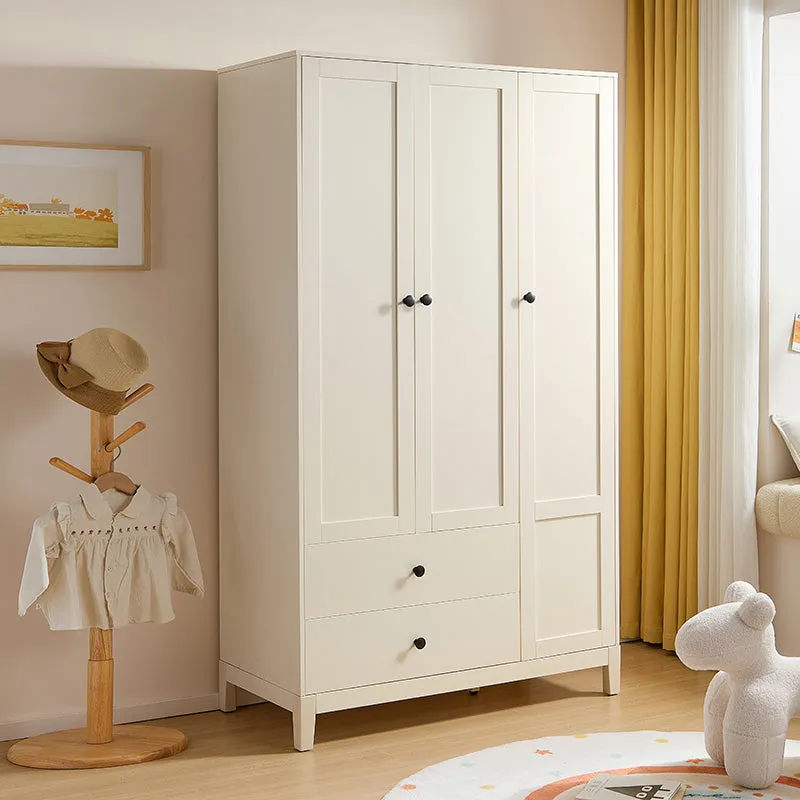 Julies Kids White Wardrobe Cabinet