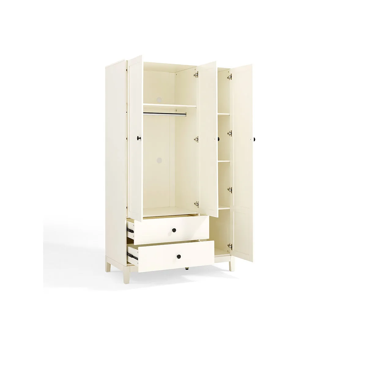 Julies Kids White Wardrobe Cabinet