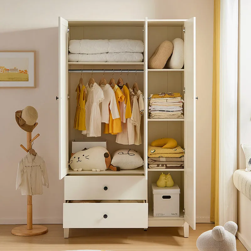 Julies Kids White Wardrobe Cabinet