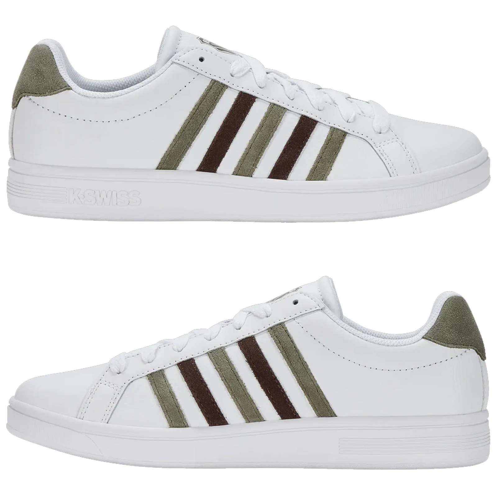 K-Swiss Mens Court Tiebreak Trainers