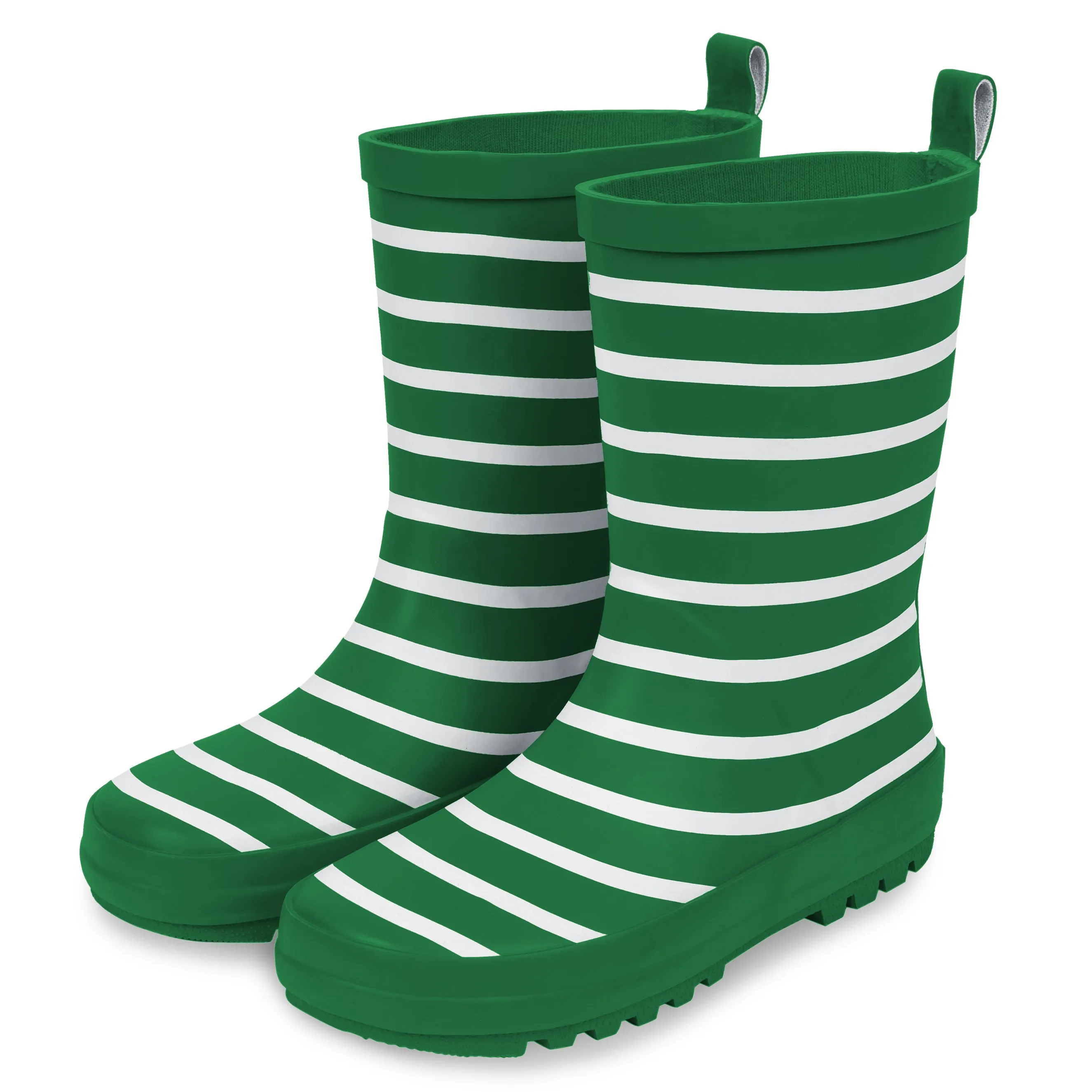 Kids' Pooley Striped Wellington Boots