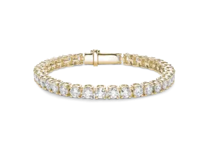 Lab-Grown Diamond Large Tennis Bracelet - E-F color, 7" length | White