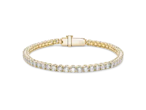 Lab-Grown Diamond Small Tennis Bracelet - E-F color, 7" length | White