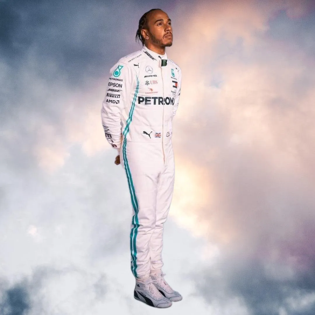 LEWIS HAMILTON 2018 REPLICA RACE SUIT - MERCEDES-AMG PETRONAS FORMULA ONE TEAM