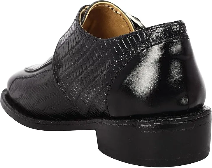 Libertyzeno Boys Black Uniform School Shoes Size 9 Pair of Shoes