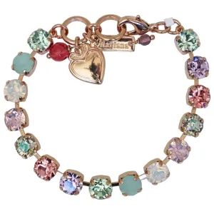 Mariana "Pina Colada" Rose Gold Plated Must-Have Everyday Crystal Tennis Bracelet, 4252 1063rg