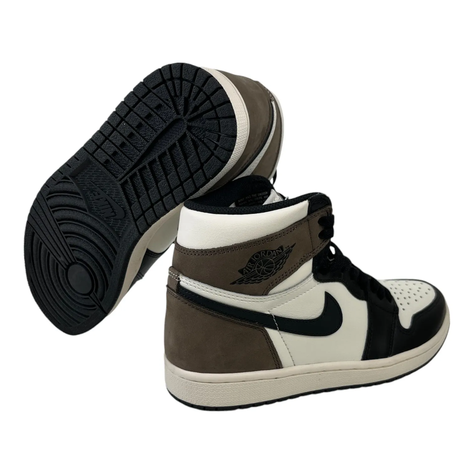 Men's Air Jordan 1 "Mocha" High Trainers White Size EU 40.5 / UK 6.5