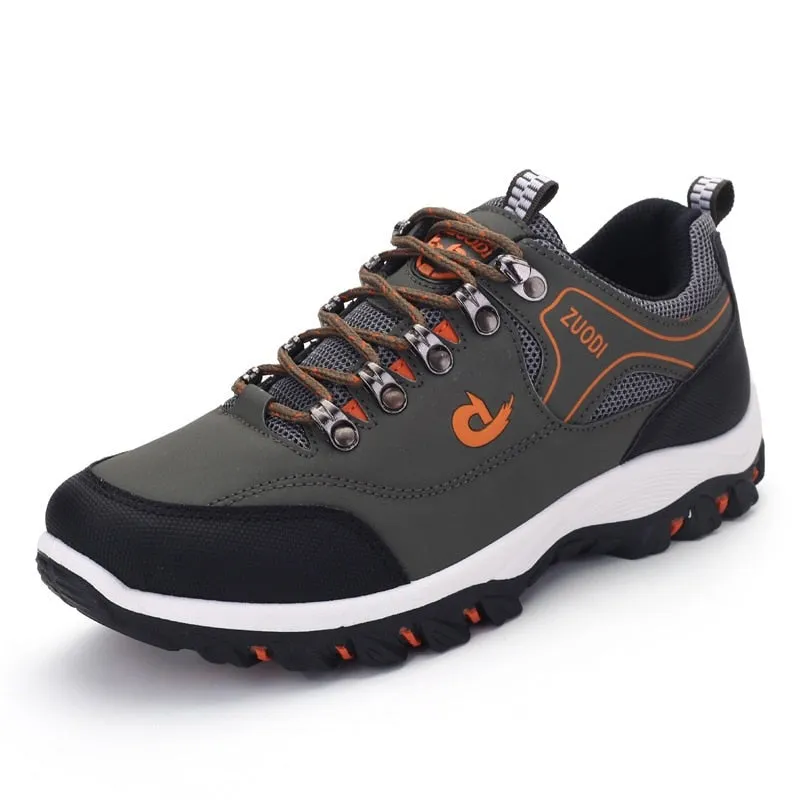 Men's Hiking Shoes Waterproof Walking Sneakers Outdoor Sport Brazil Vip