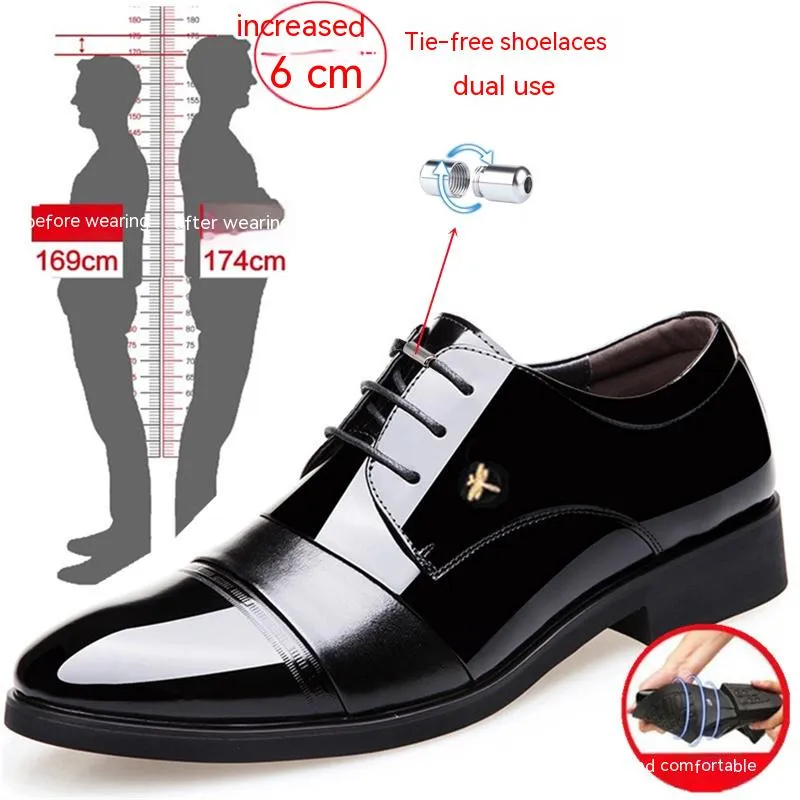 Men's Leather Shoes Casual Photo Increase