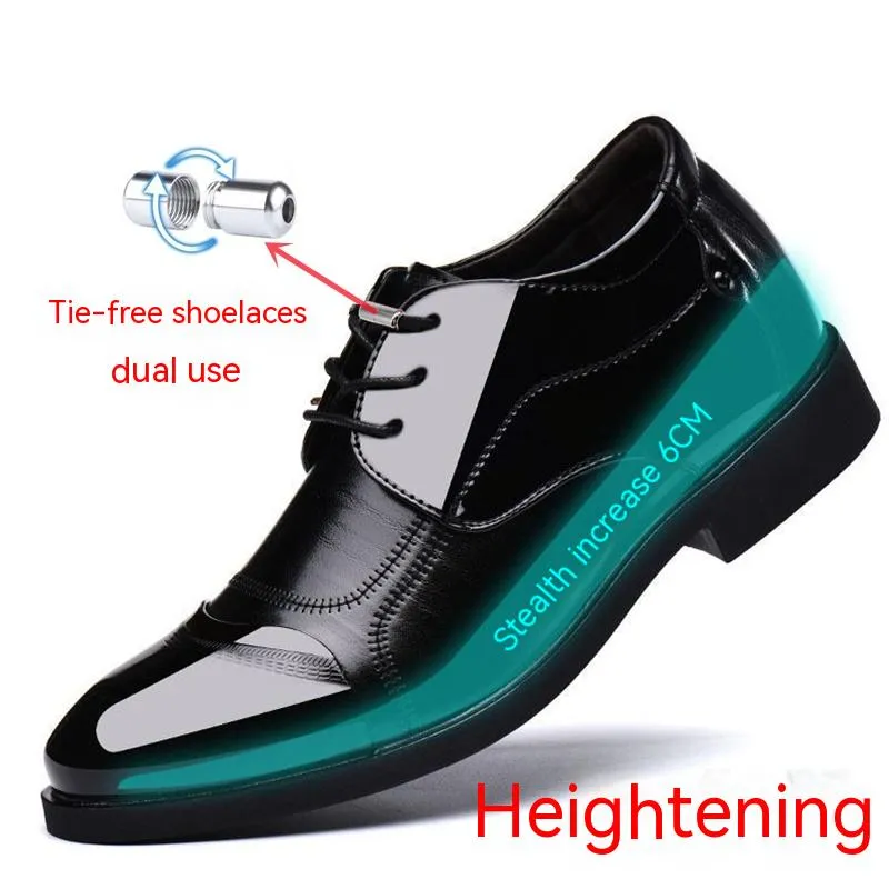 Men's Leather Shoes Casual Photo Increase