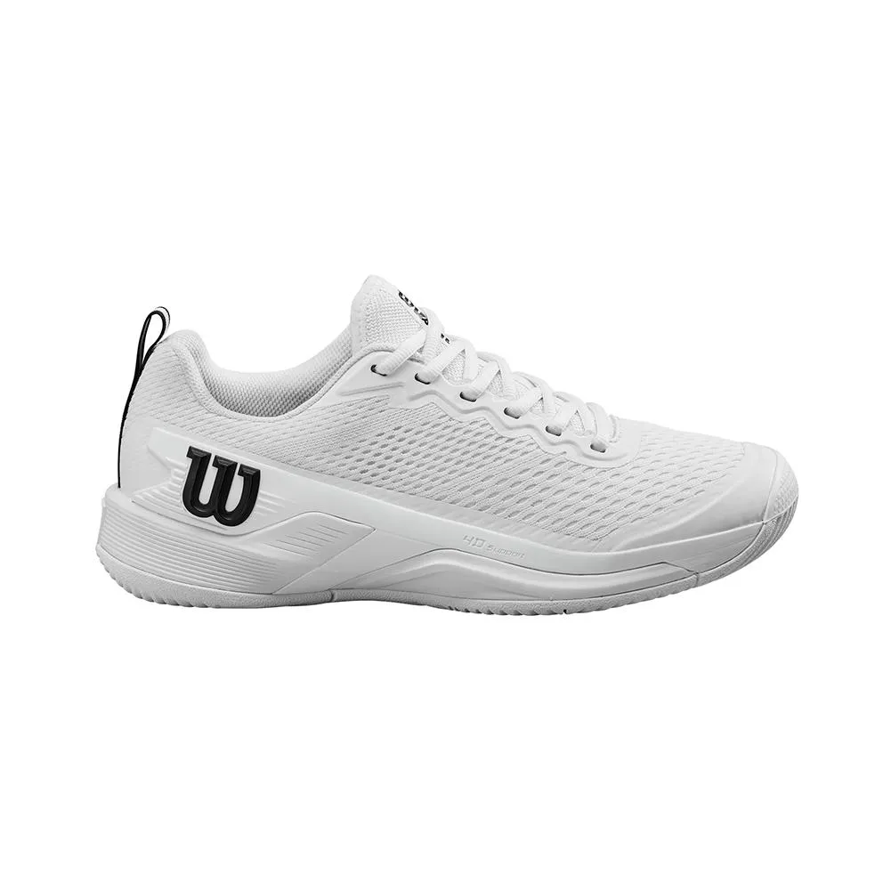 Men's Rush Pro 4.5 Tennis Shoes White and Black