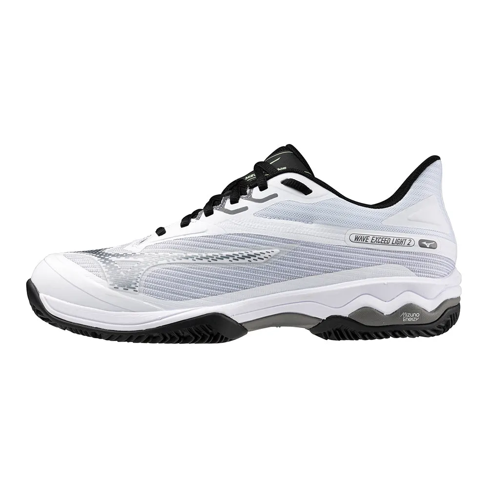 Mizuno Wave Exceed Light 2 Men (White/Metallic Gray/Black)