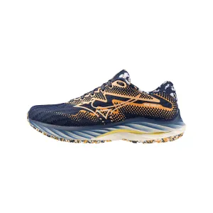 Mizuno Wave Rider 27 ROXY Blue Orange SS24 Women's Sneakers