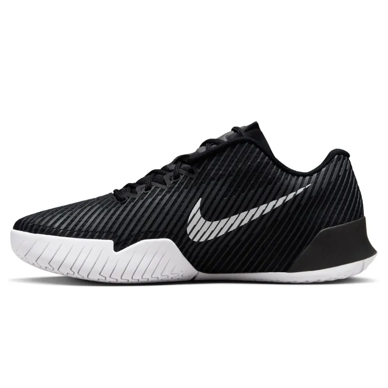 Nike Court Air Zoom Vapor 11 Men Hard Court Tennis Shoes - Black/White-Anchrite