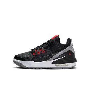 Nike Kid's Jordan Max Aura 5 Shoes - Black / University Red / White / Cement Grey