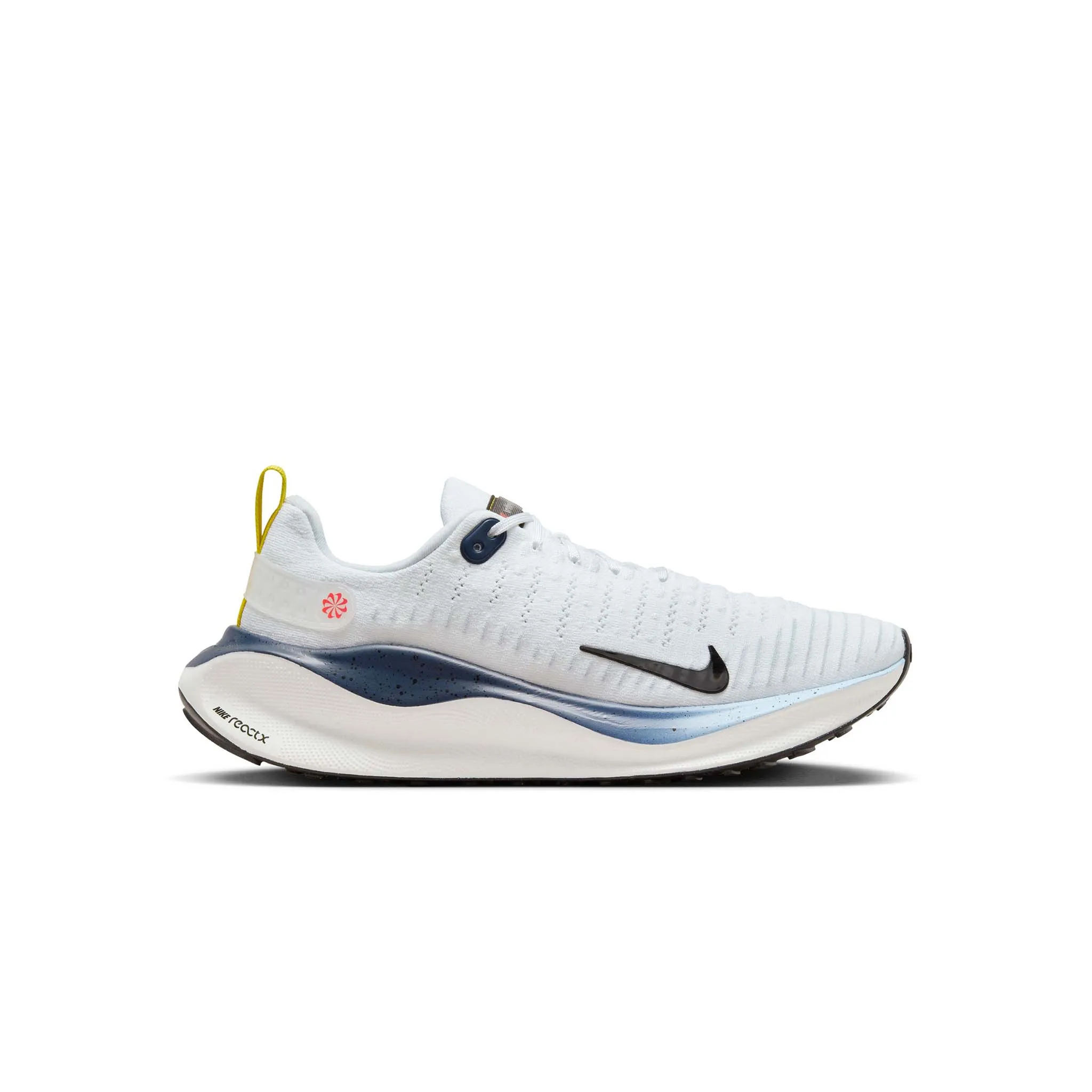 Nike | Men's InfinityRN 4 Road Running Shoes - White/Black-Speed Red-Speed Yellow