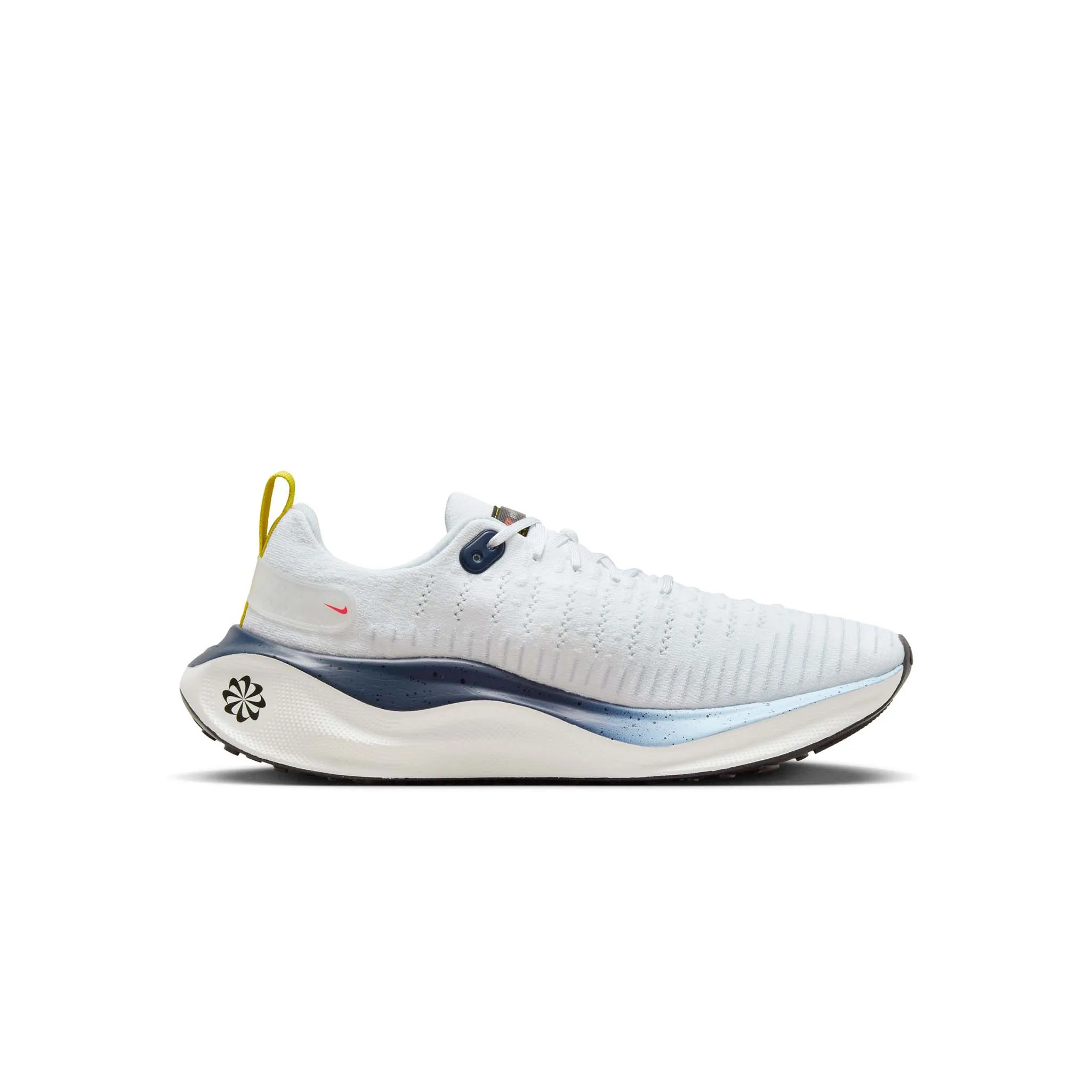 Nike | Men's InfinityRN 4 Road Running Shoes - White/Black-Speed Red-Speed Yellow