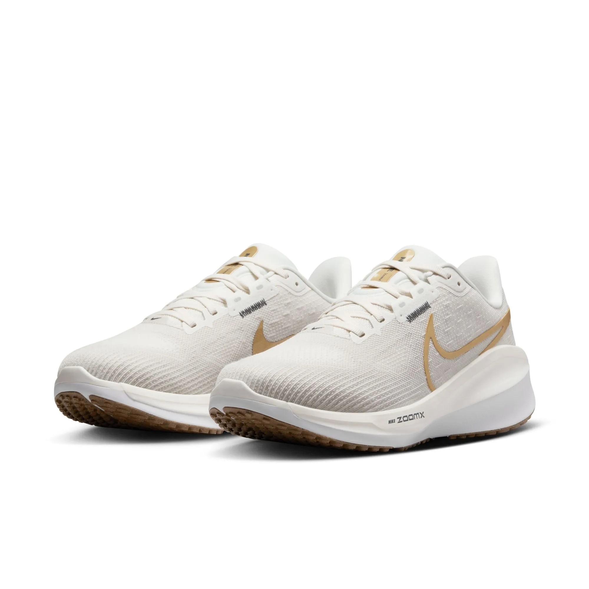 Nike Vomero 17 Women's Road Running Shoes - Phantom/Metallic Gold