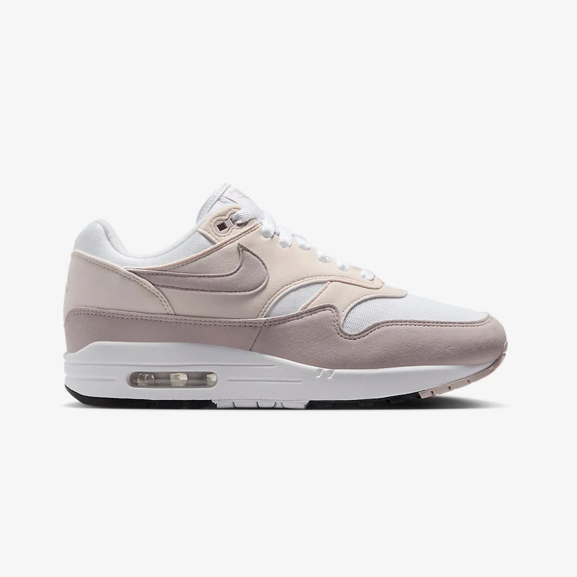 Nike | WMN'S AIR MAX 1  { WHITE/PLATINUM VIOLET-PHANTOM-WHITE