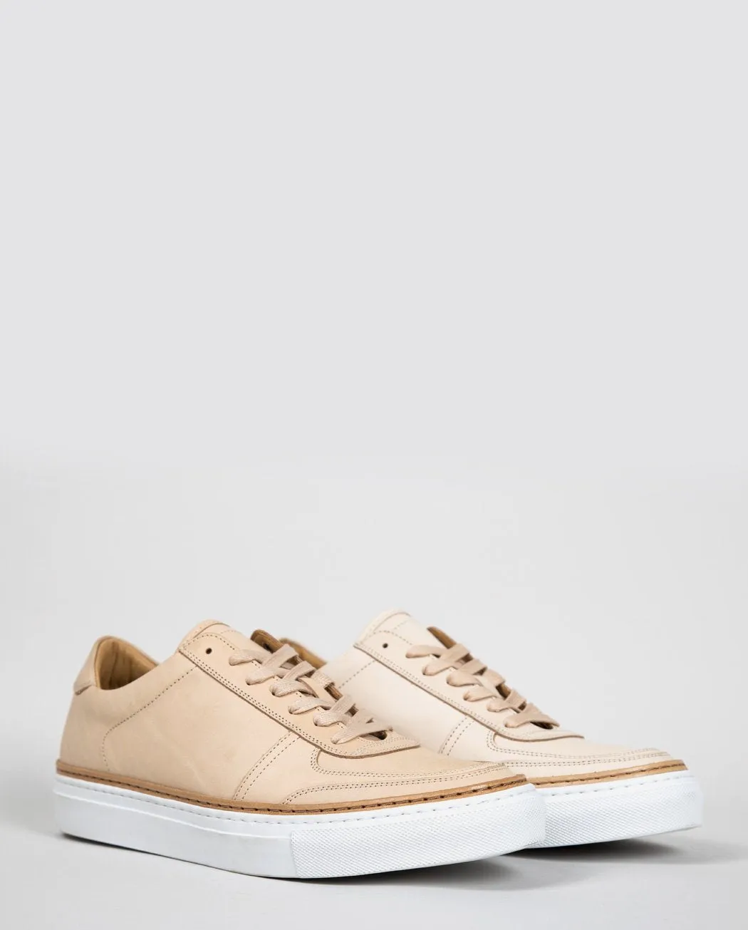 No. 288 Prince Low-Top Trainers - Natural