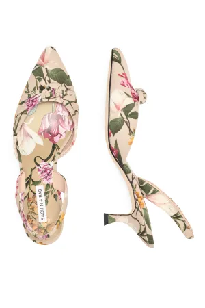 NOLITA KITTEN HEEL - FRENCH BRISTRE BLOSSOMS