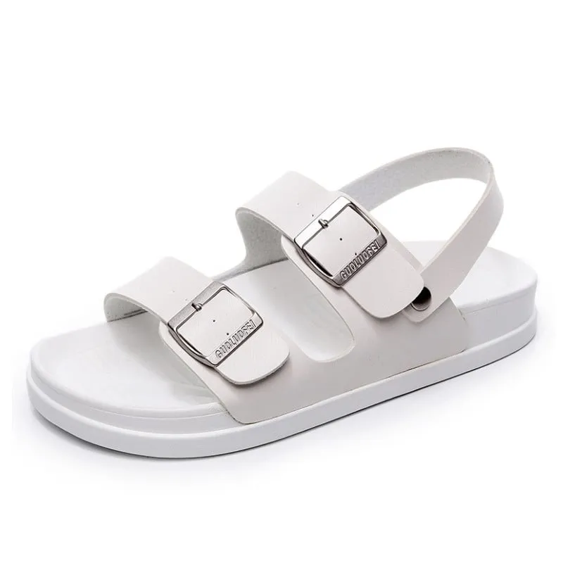 OCW Men Waterproof Orthopedic Sandals Buckle Arch Support Beach Slides