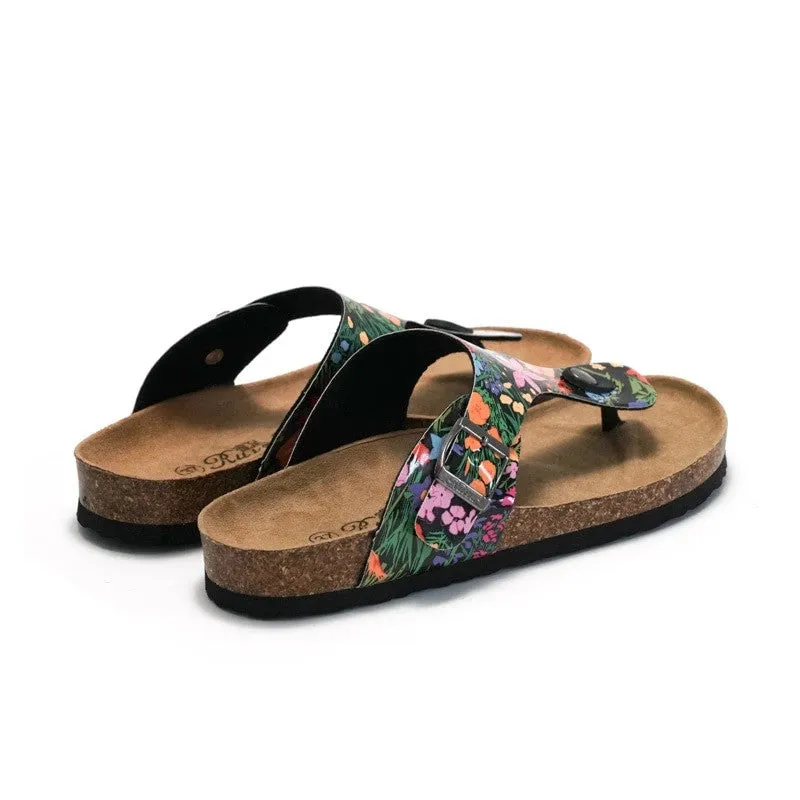 OCW Women Summer Floral Flip-flops Orthopedic Sandals