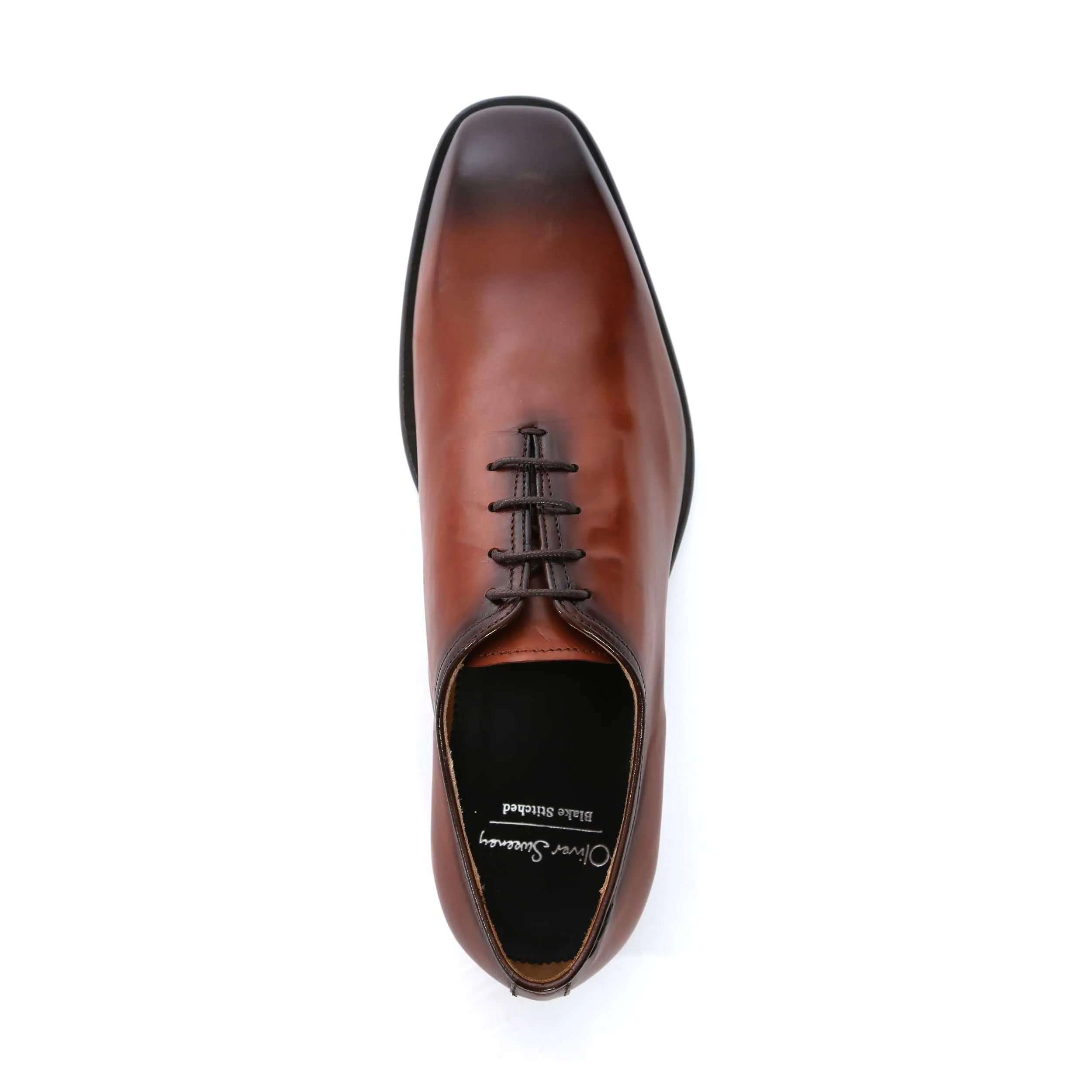 Oliver Sweeney Montalfano Shoe in Dark Tan