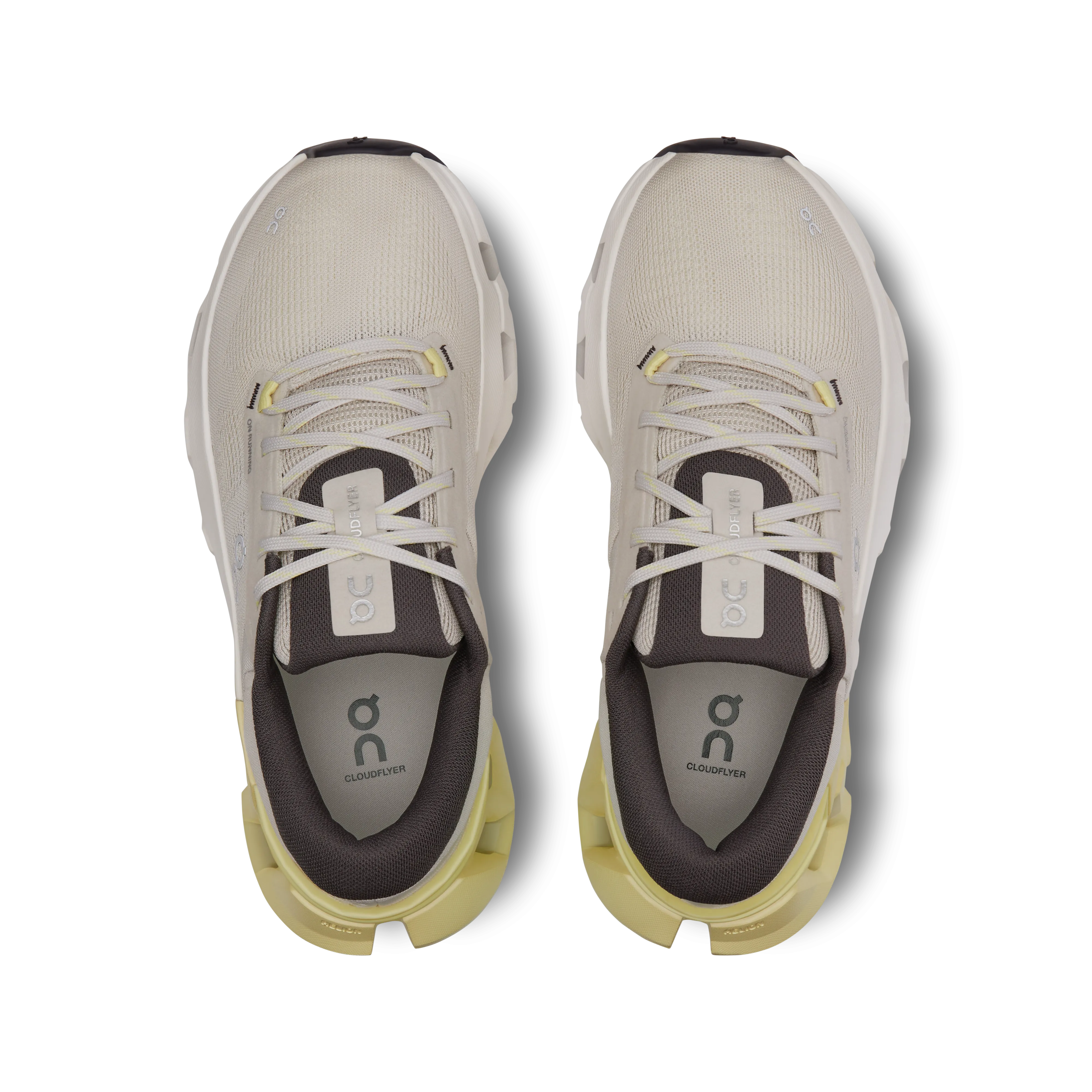 On Running Women's Cloudflyer 5 Shoes - Pearl / Hay