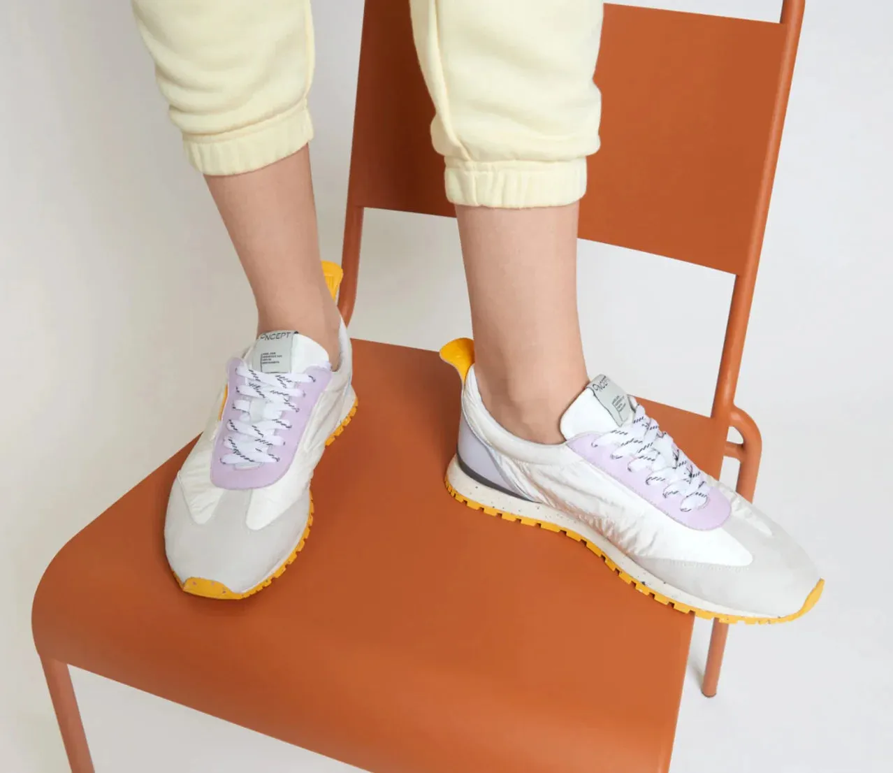 Oncept Tokyo Sneaker In White Cloud Multi