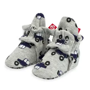 Organic Cotton Baby Booties - Off Road