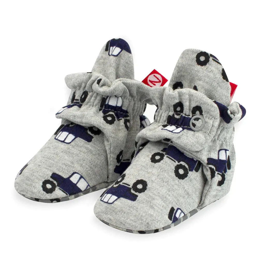 Organic Cotton Baby Booties - Off Road