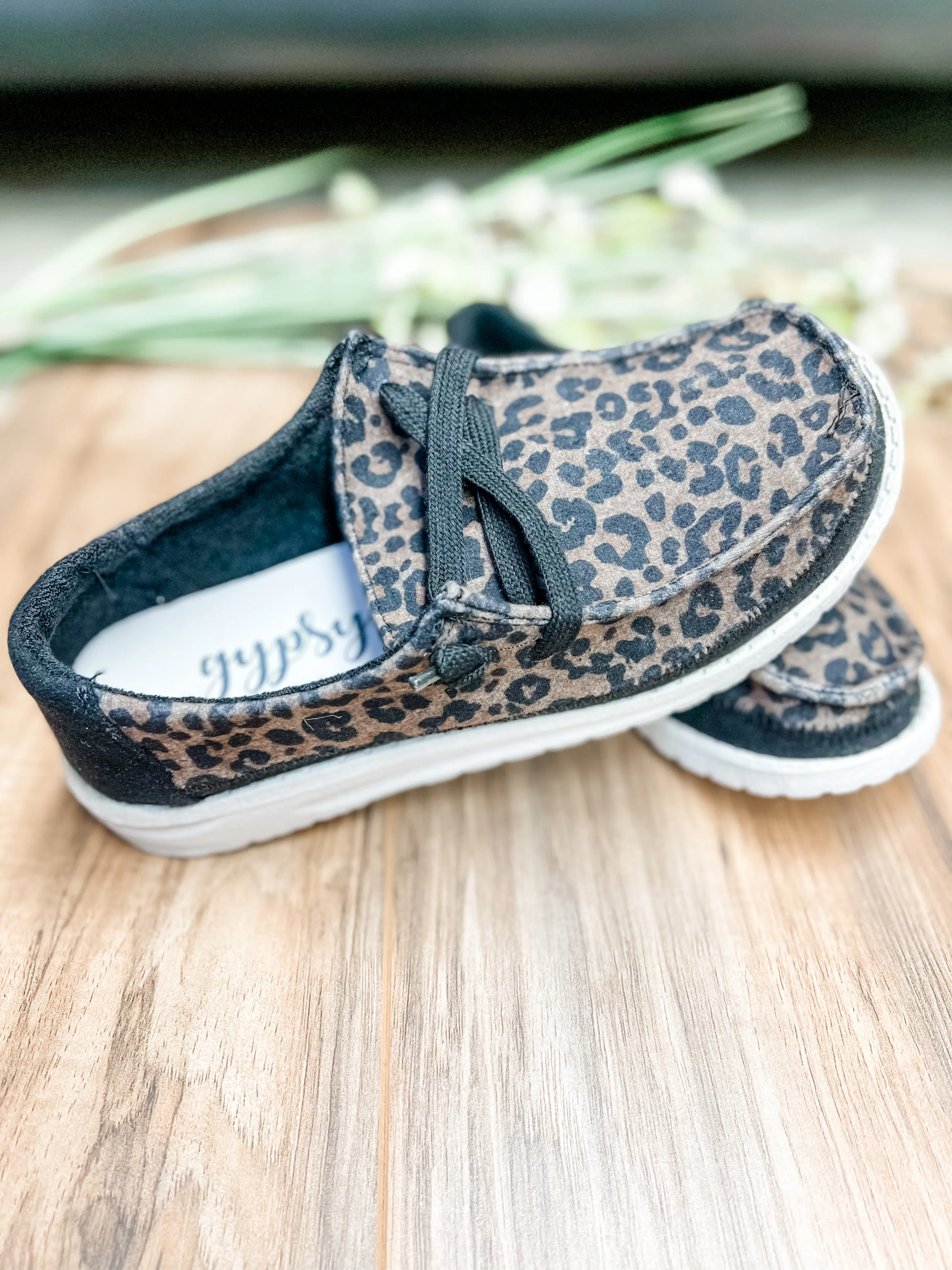 Prima Slip Ons (Tan Leopard)