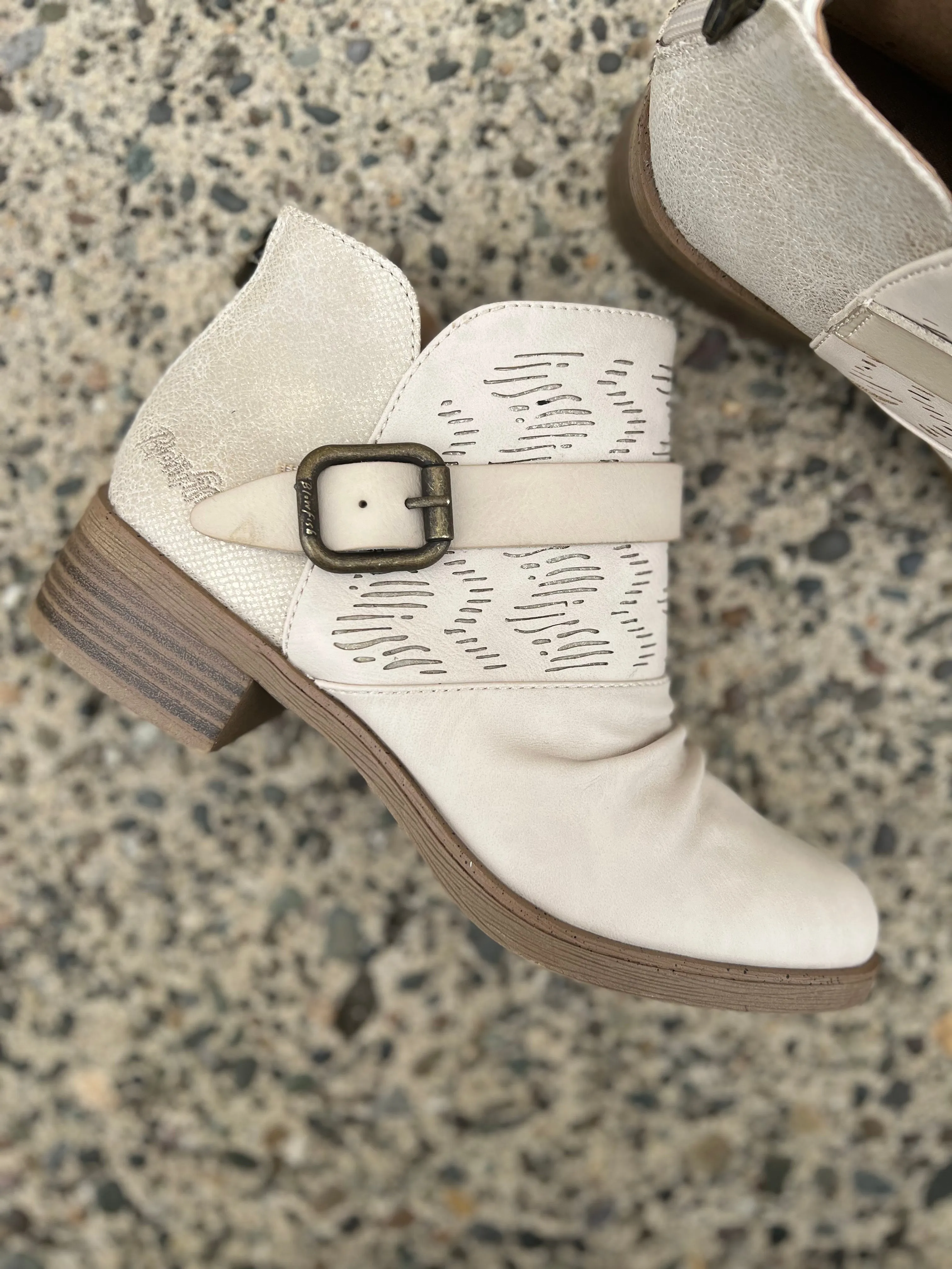 *PVM* Blowfish Valari Booties (Cream)