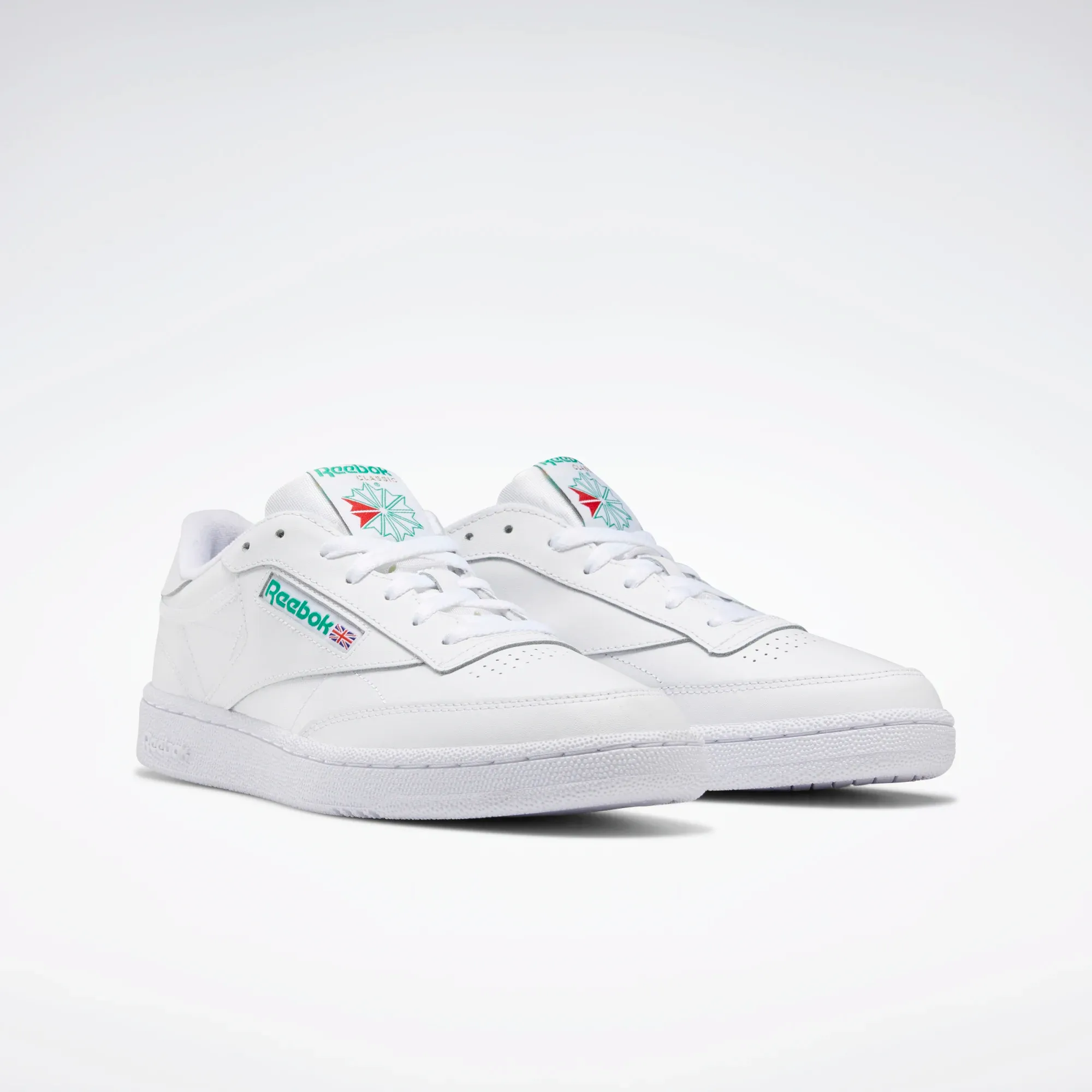 Reebok Men's Club C 85 Shoes - White / Green