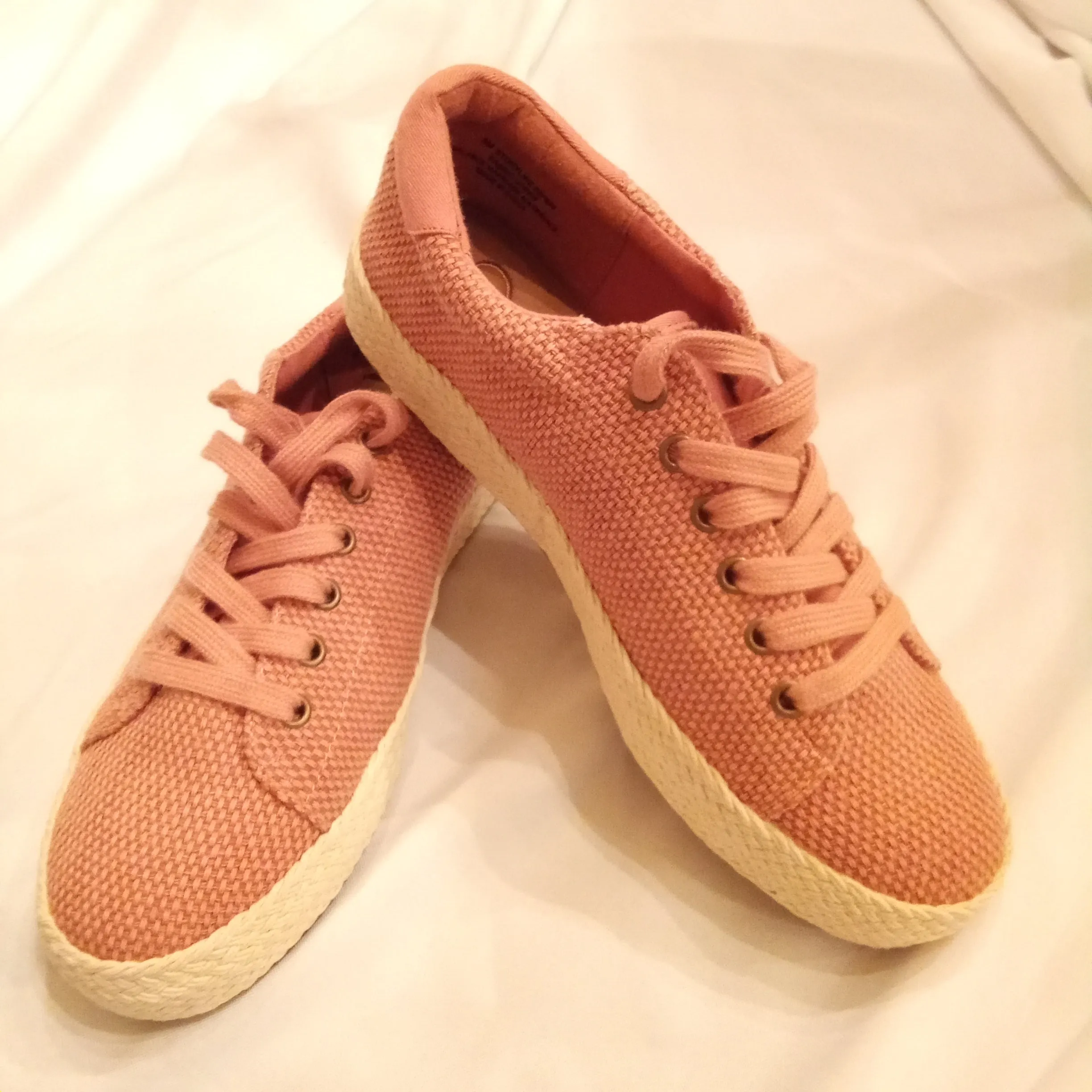 Rust Woven Lace up Sneaker | Madeline Storyline