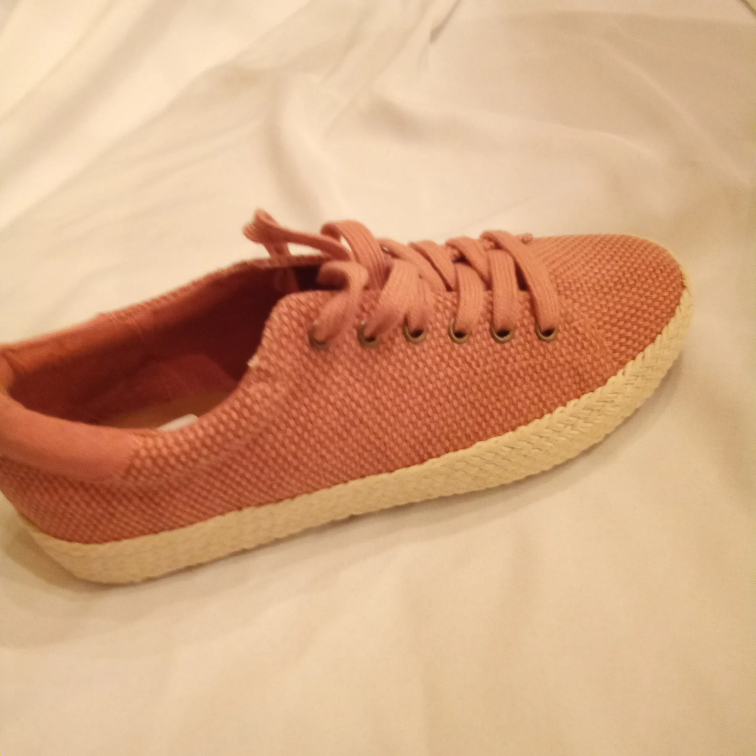 Rust Woven Lace up Sneaker | Madeline Storyline