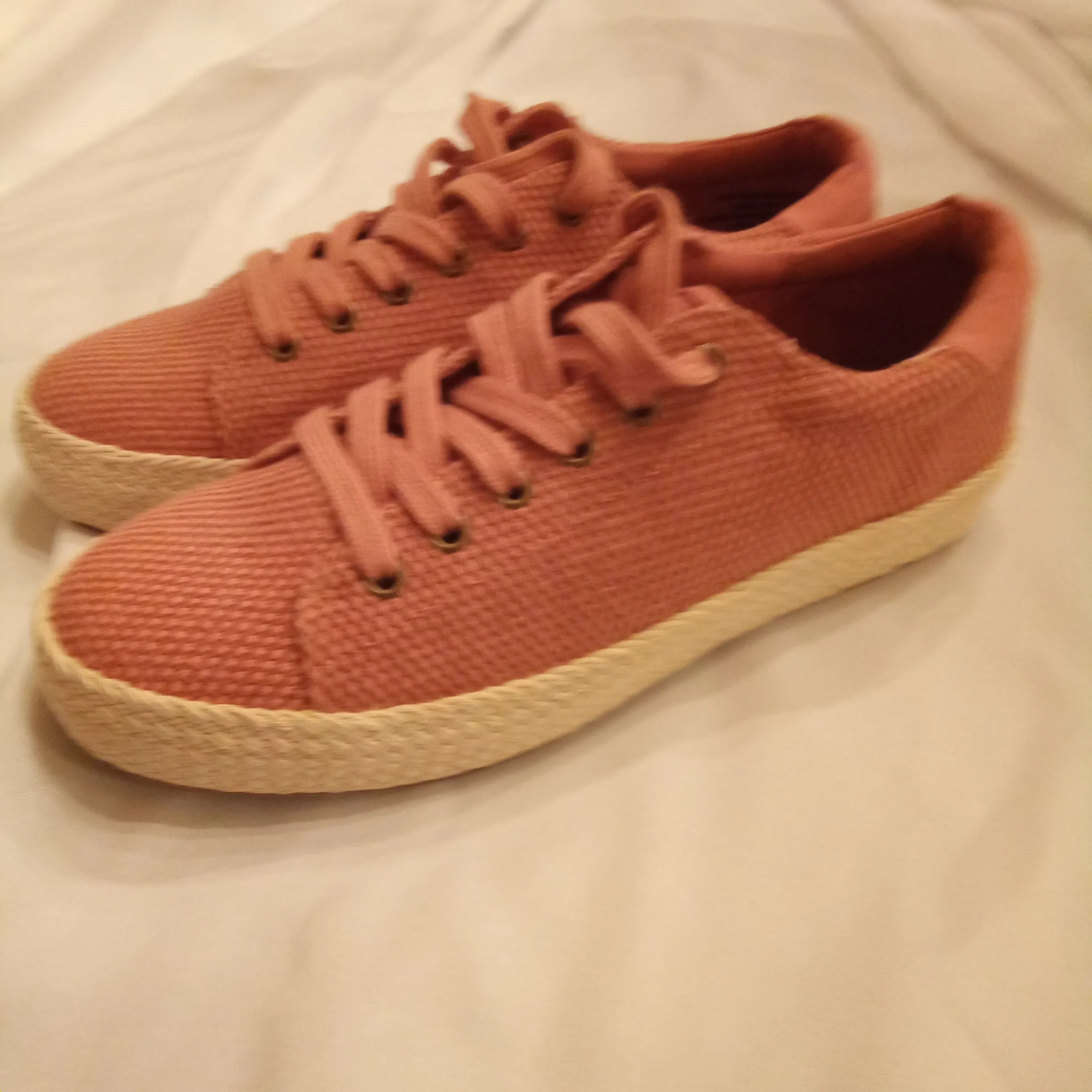 Rust Woven Lace up Sneaker | Madeline Storyline