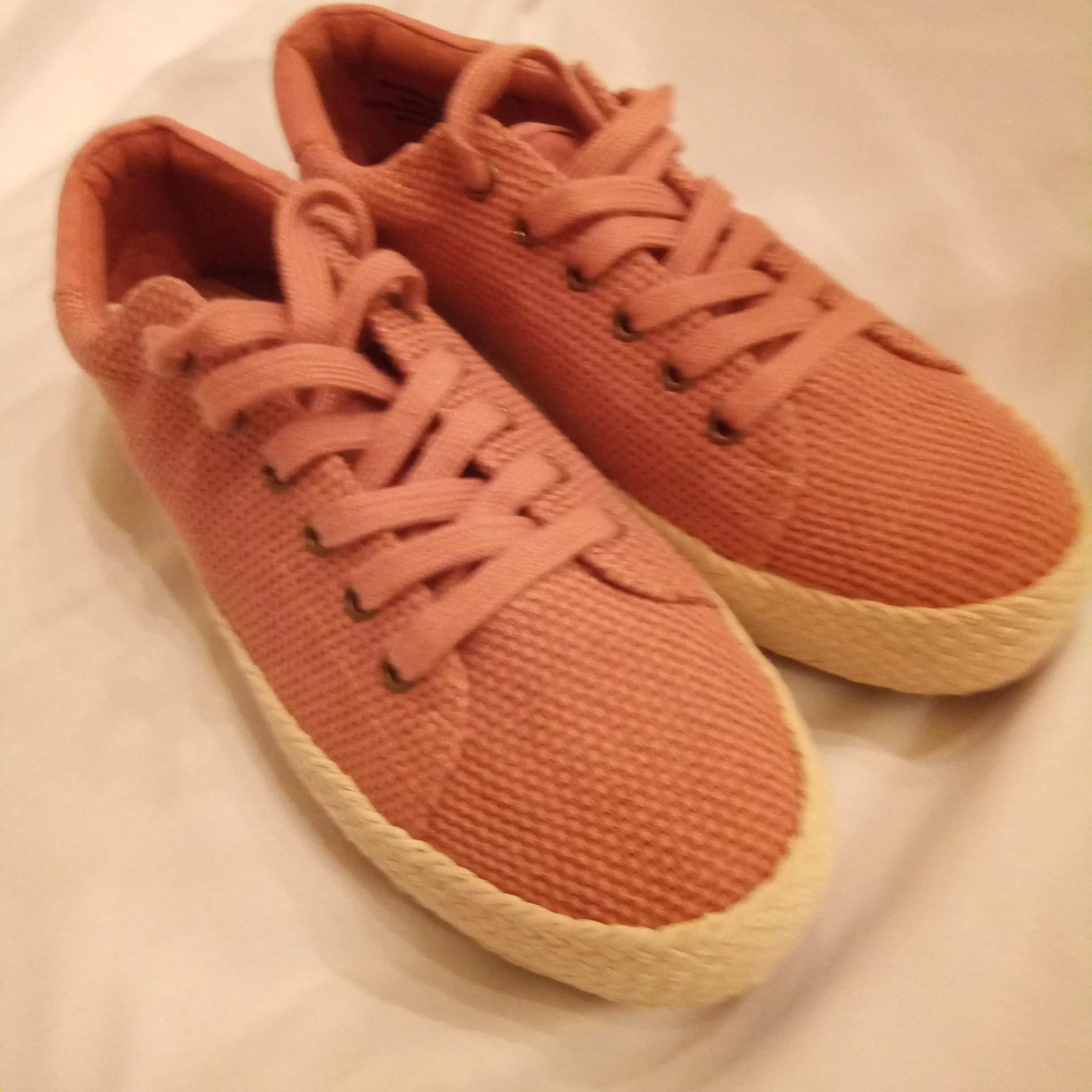 Rust Woven Lace up Sneaker | Madeline Storyline