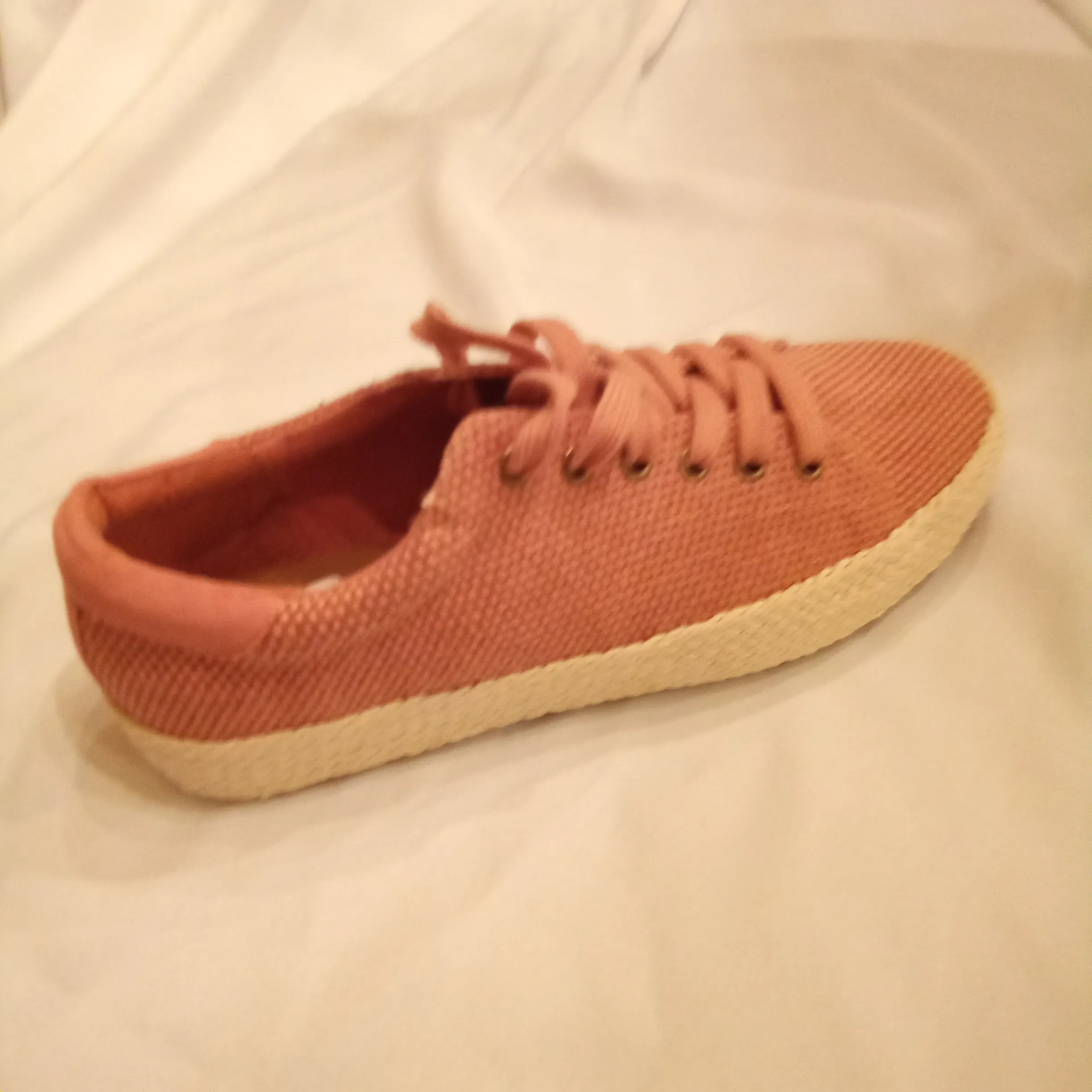 Rust Woven Lace up Sneaker | Madeline Storyline