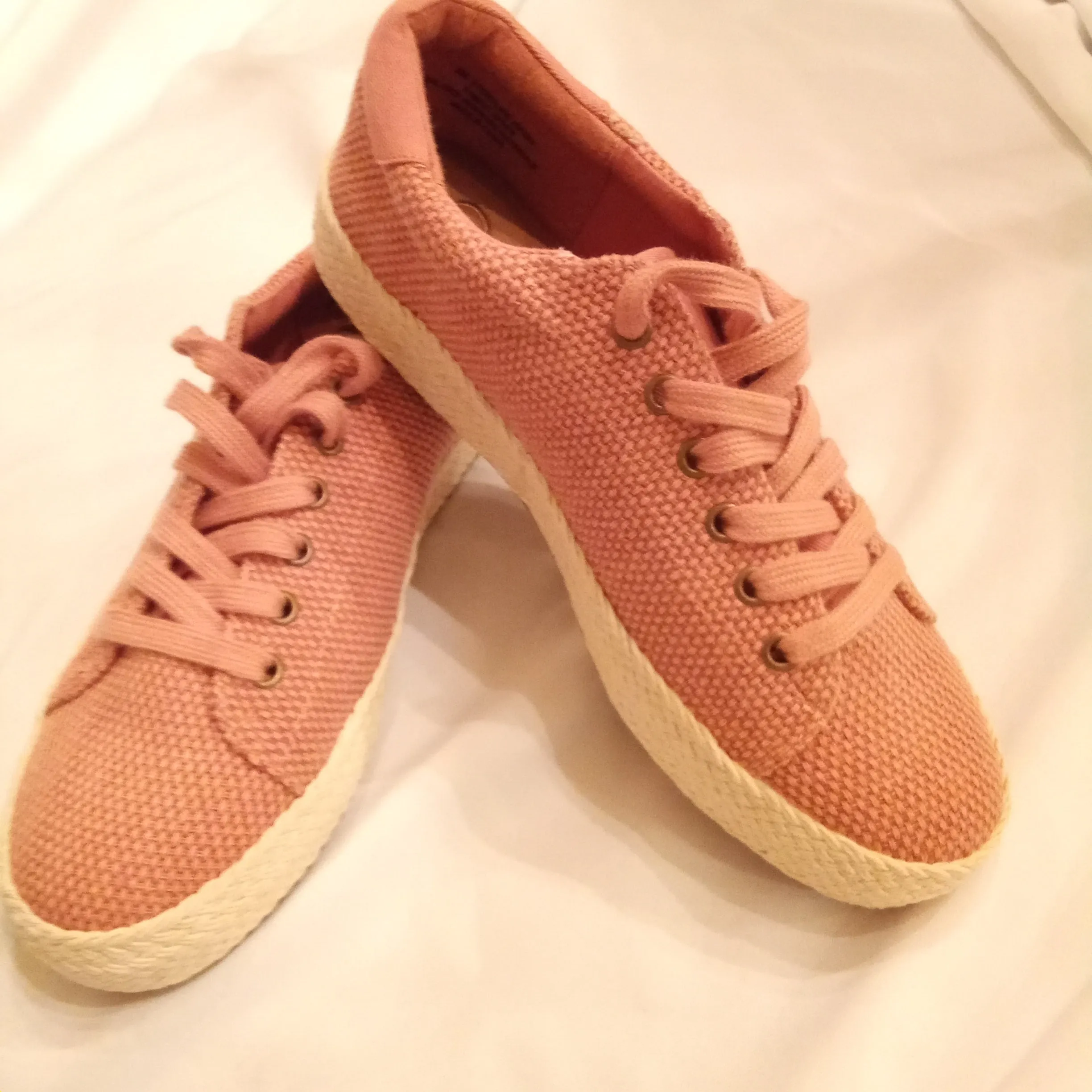 Rust Woven Lace up Sneaker | Madeline Storyline