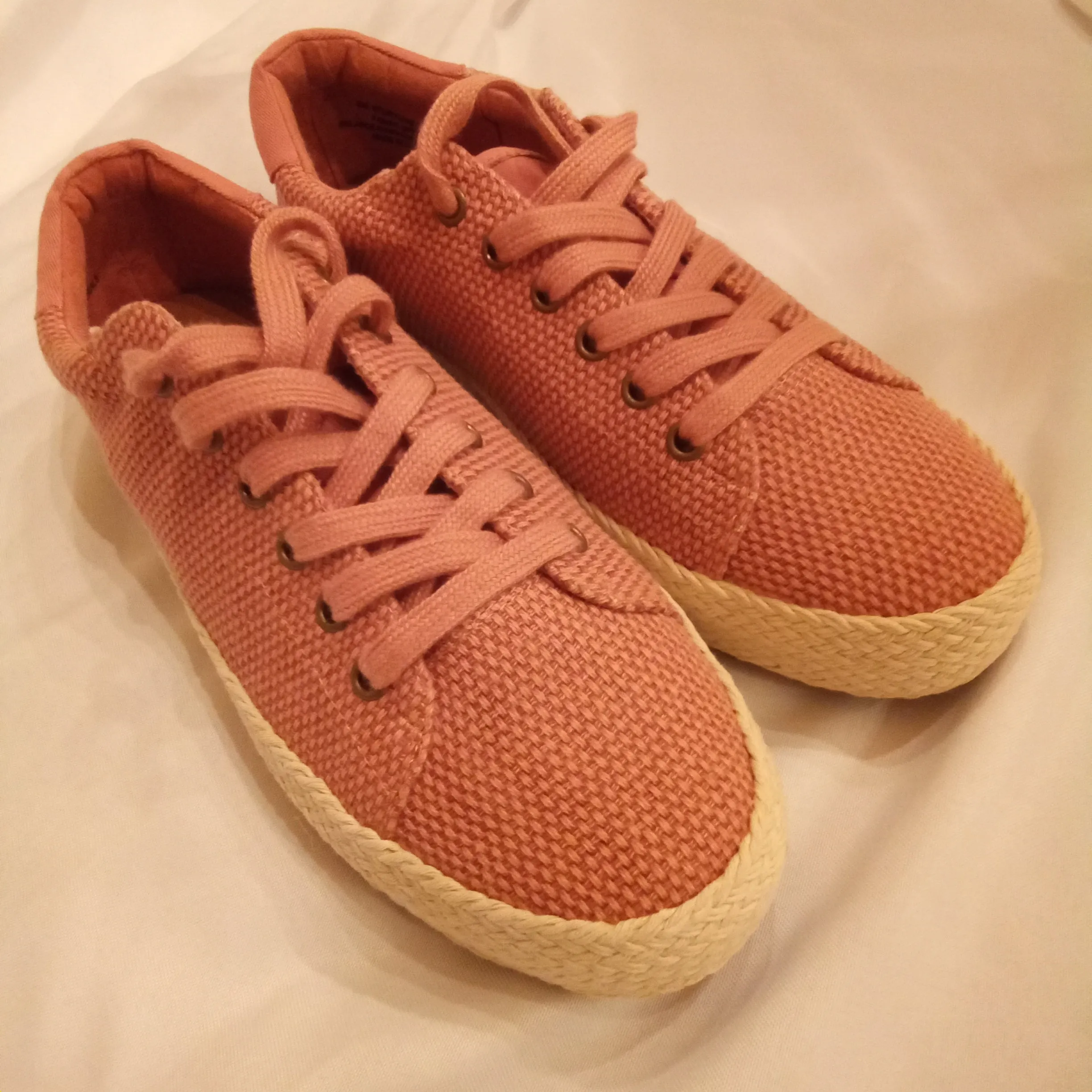 Rust Woven Lace up Sneaker | Madeline Storyline