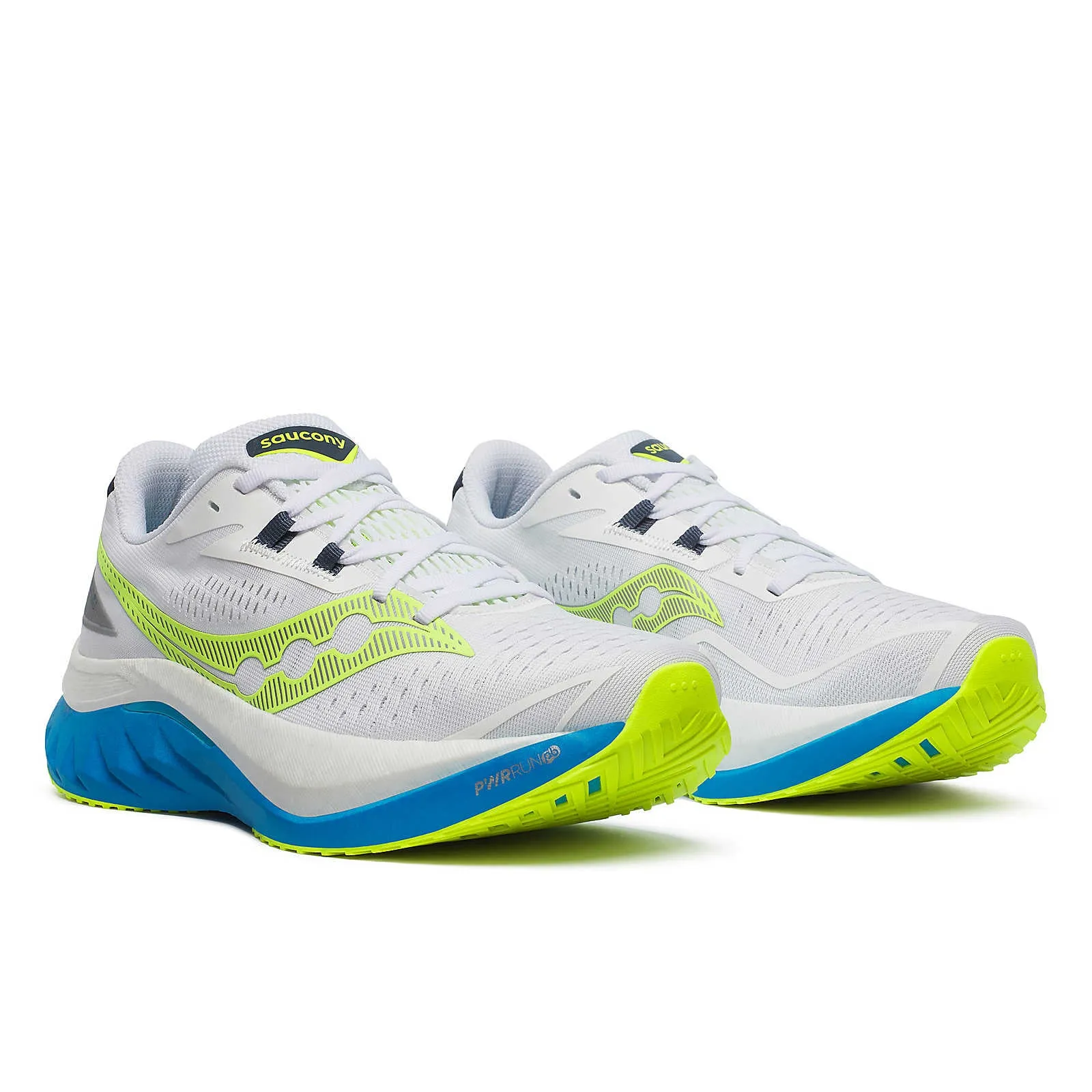 Saucony Men's Endorphin Speed 4 Running Shoes White / Viziblue