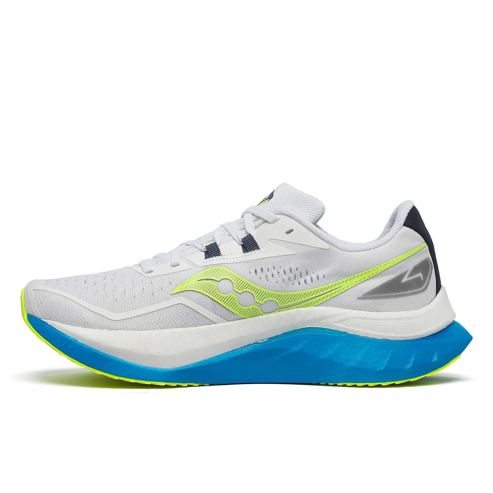 Saucony Men's Endorphin Speed 4 Running Shoes White / Viziblue