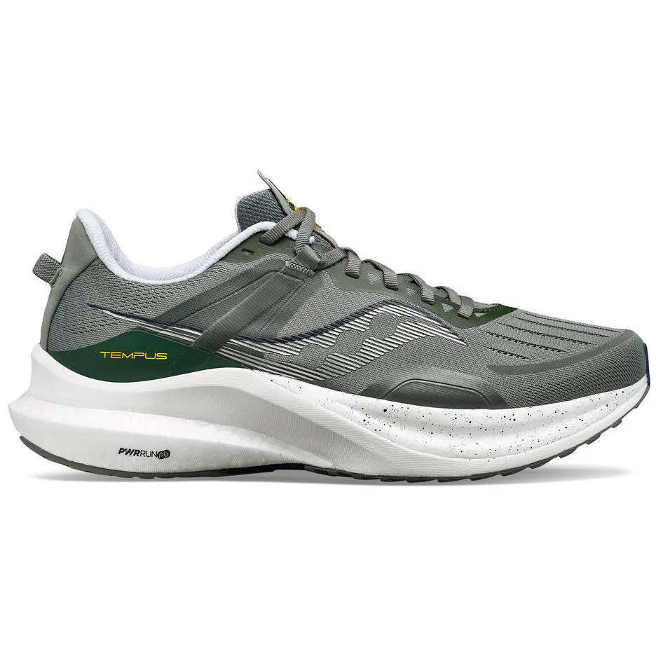 Saucony Men's Tempus Running Shoes Bough / White