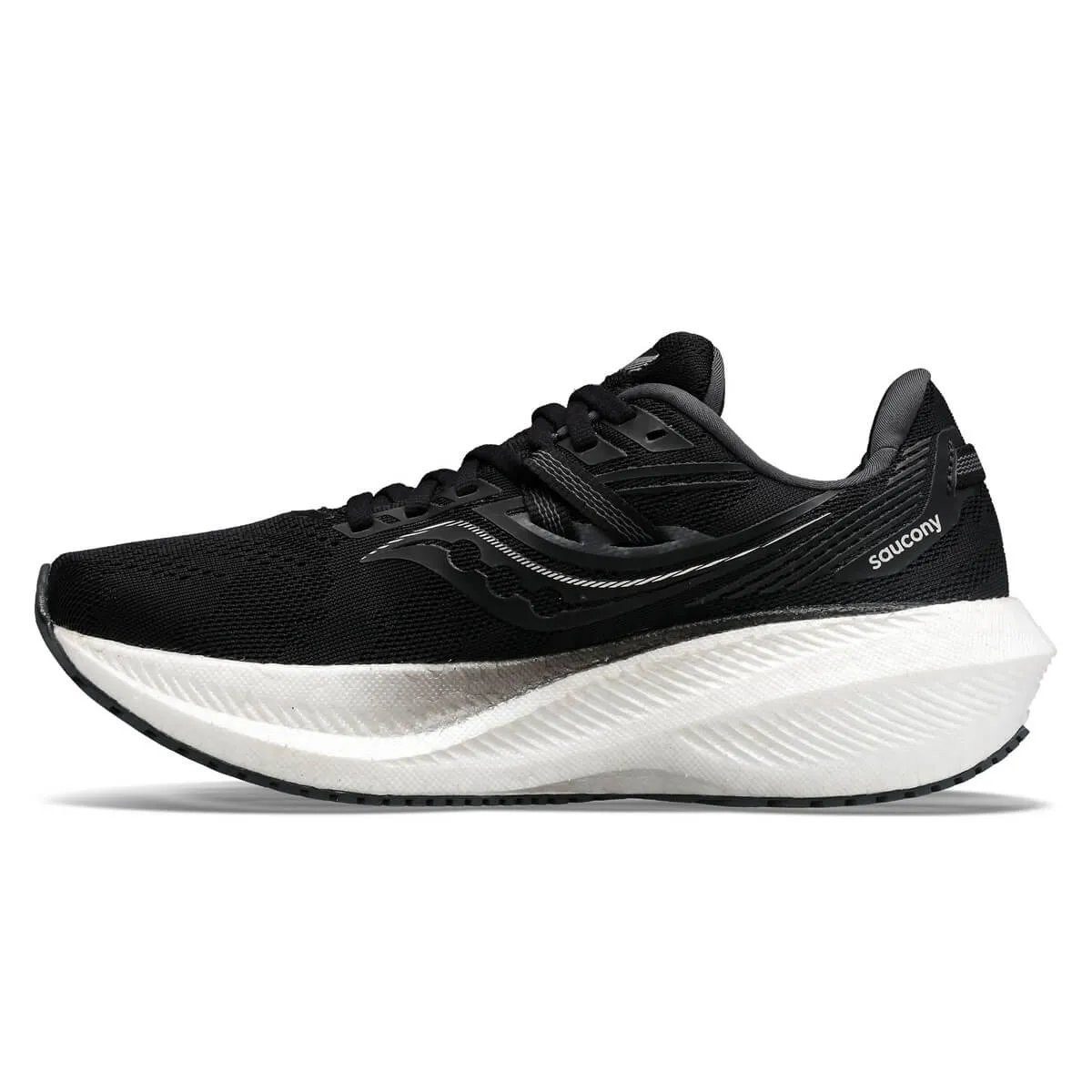 Saucony Triumph 20 Mens | Black/white