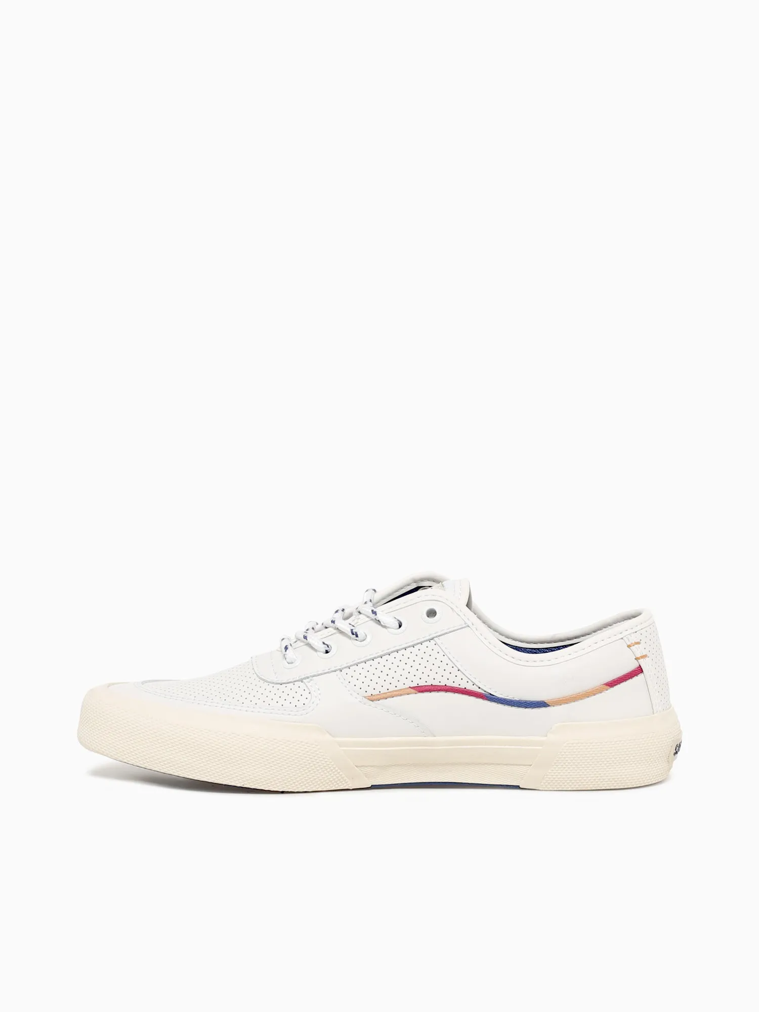 Seacycled Soletide White Multi Leather